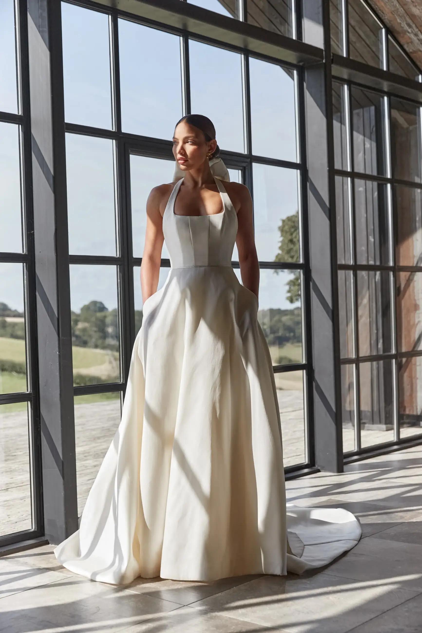 The Allure of A-Line Wedding Dresses: Why This Timeless Silhouette Works for Almost Every Bride Image