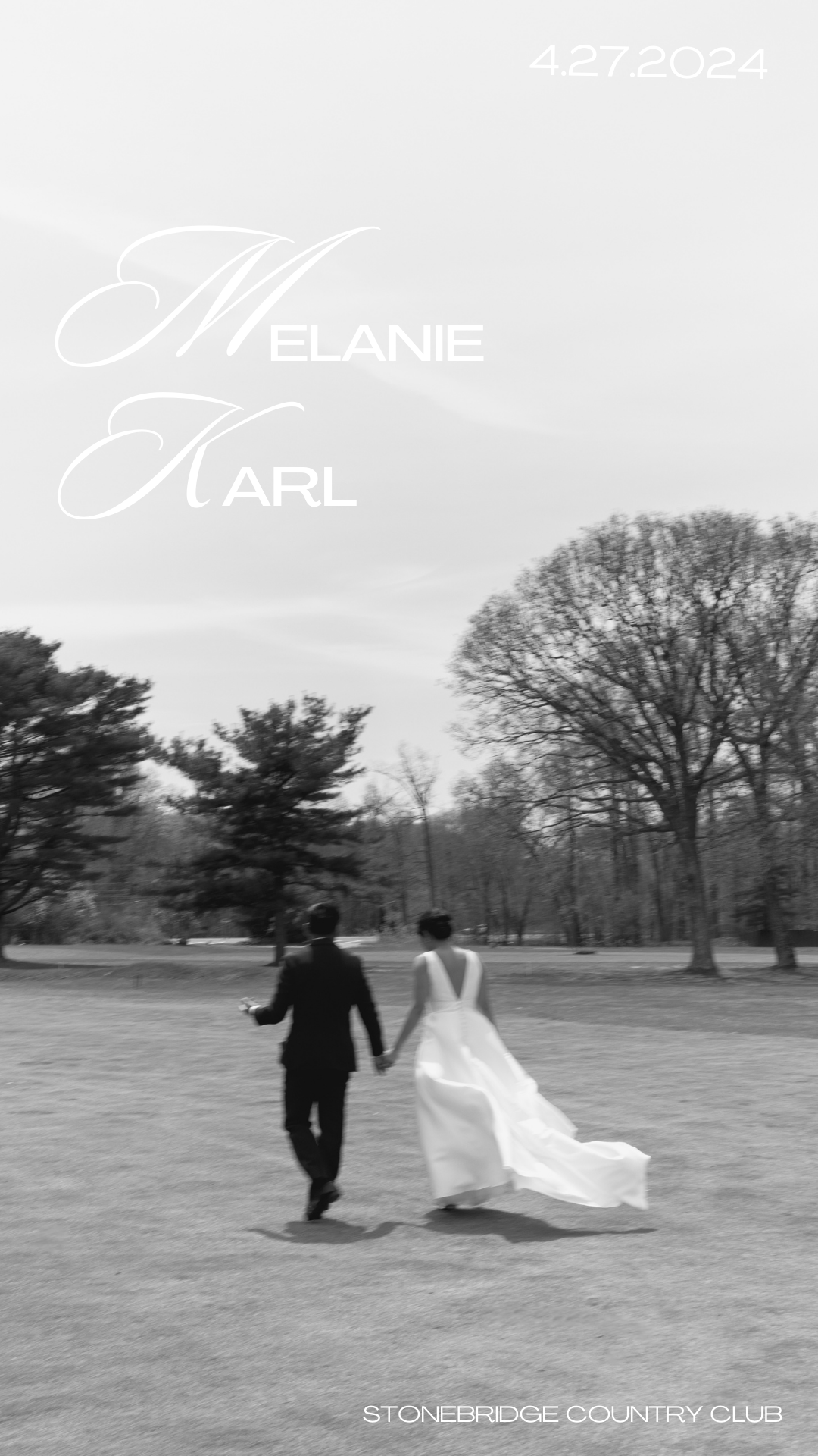The Wedding of Melanie &amp; Karl. Desktop Image