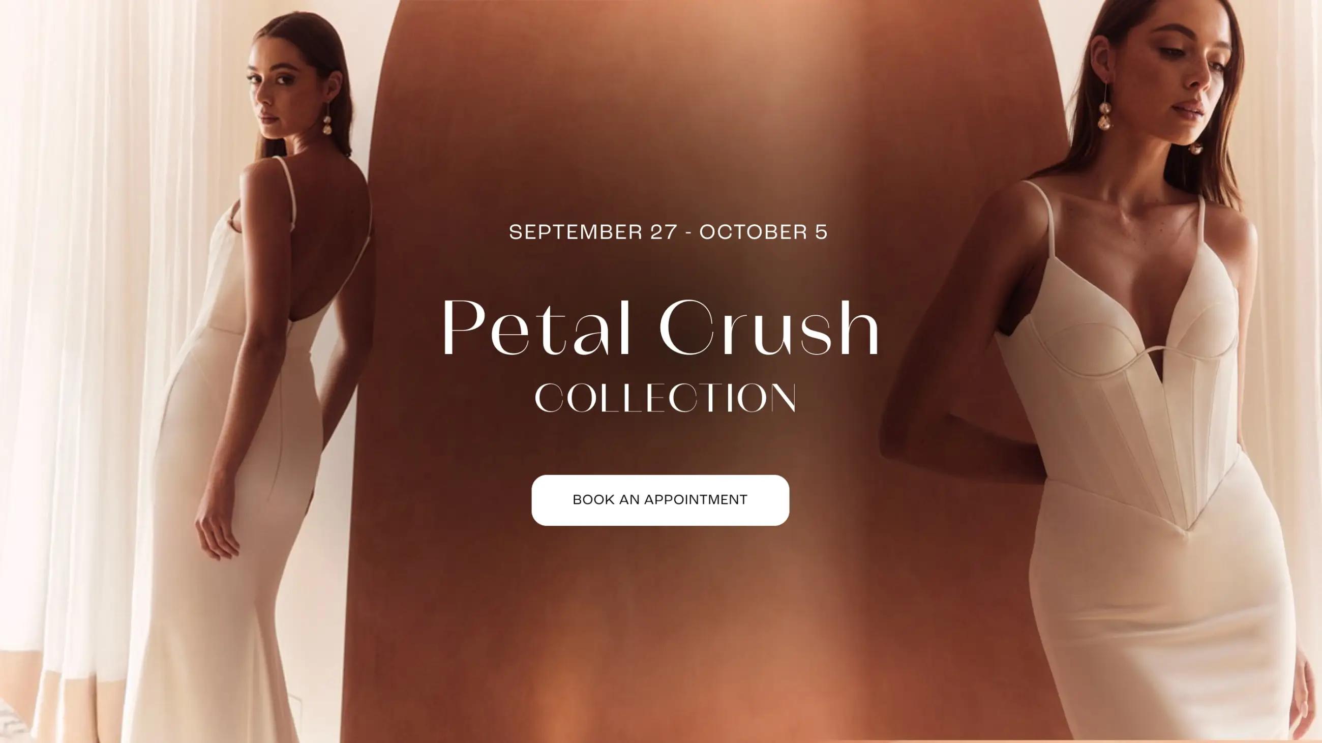Petal Crush Collection Banner for Desktop