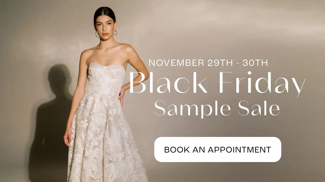 Black Friday Sample Sale Banner for Mobile