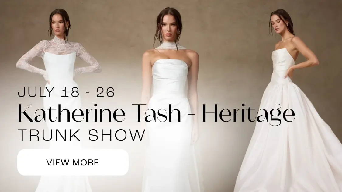 Katherine Tash Heritage Trunk Show Banner Mobile