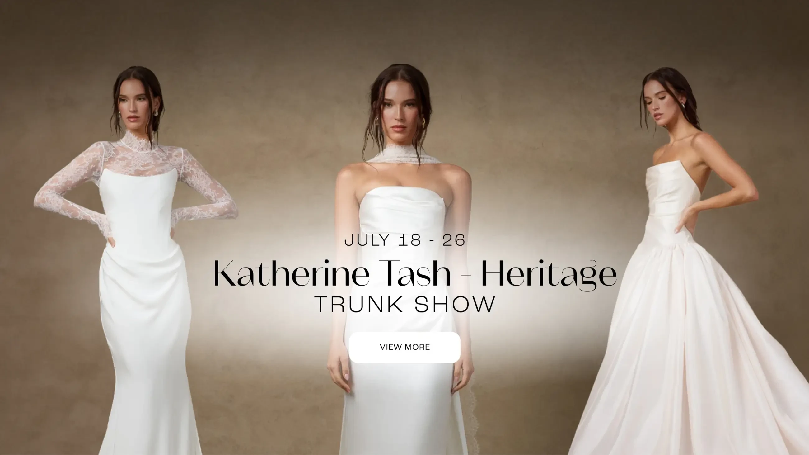 Katherine Tash Heritage Trunk Show Banner Desktop
